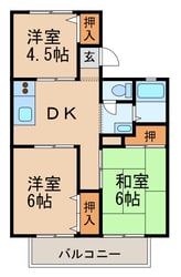 エル布施屋の物件間取画像